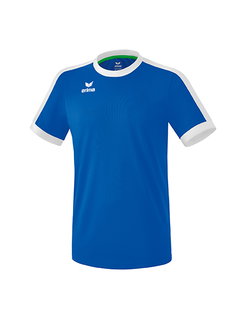 Erima Sport-Tshirt Trikot Retro Star (100% Polyester) royalblau/weiss Herren